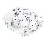 Mommy Mouse - Überhose (weiche Beinbündchen) - One Size - White