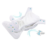 Mommy Mouse - XL Höschenwindel (9 - 19 kg) - Silky (Bio-Baumwolle)