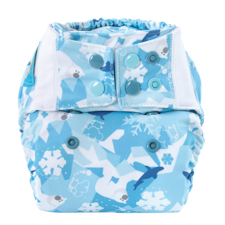 Mommy Mouse Pocketwindel - One Size - Arctos (ohne Einlagen) - Super weiche Bein- und Rückenabschlüsse