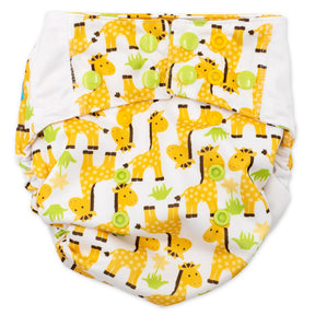 Mommy Mouse Pocketwindel - One Size - Giraffe (ohne Einlagen) - Taschenwindel für maximale Flexibilität.