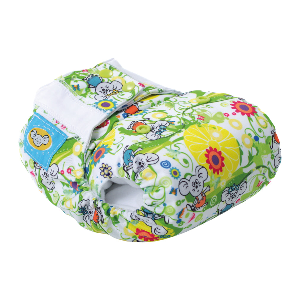 Mommy Mouse - Pocketwindel (One Size) - Lemon Tree (ohne Einlagen)