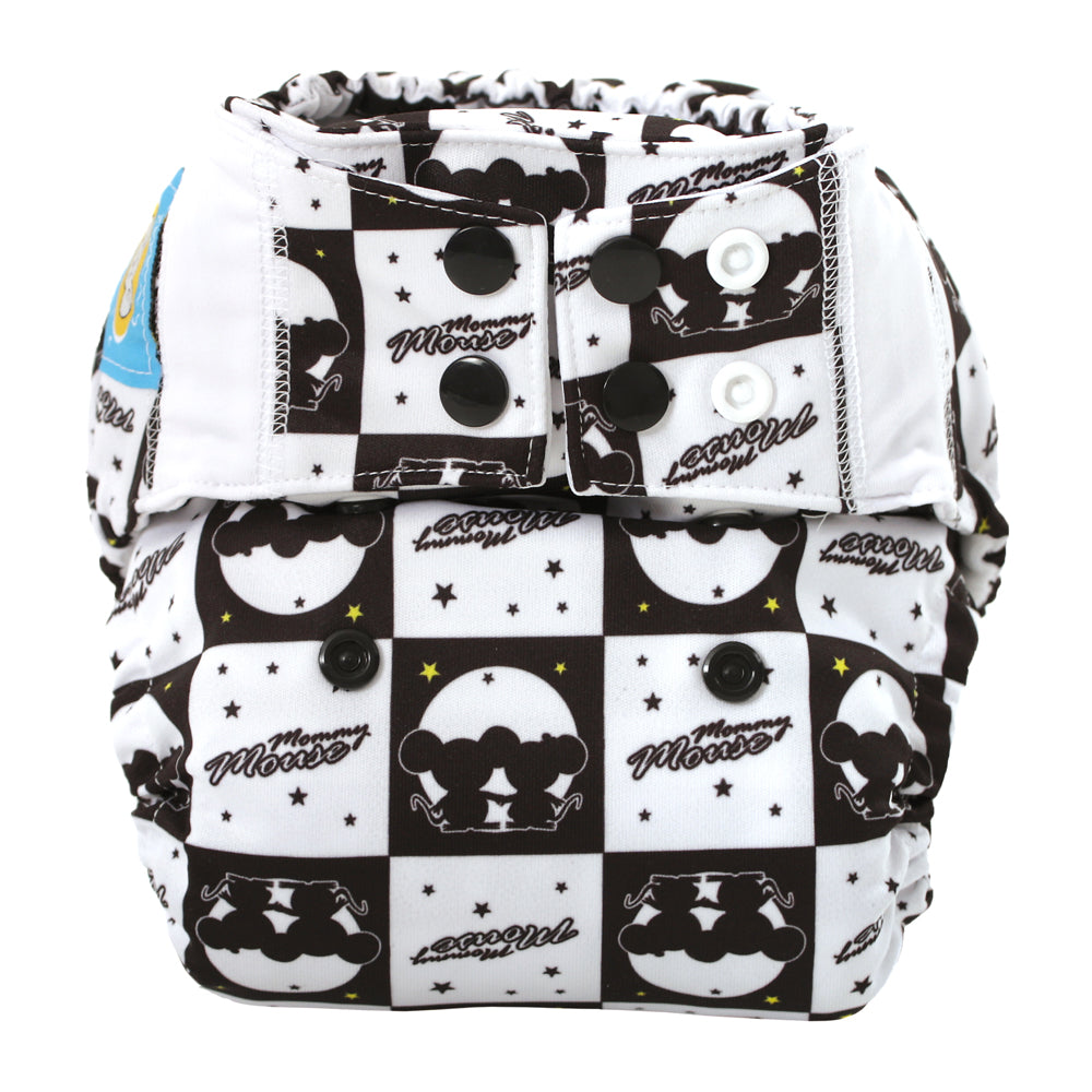 Mommy Mouse Pocketwindel - One Size - Luna (ohne Einlagen) - Taschenwindel für maximale Flexibilität.