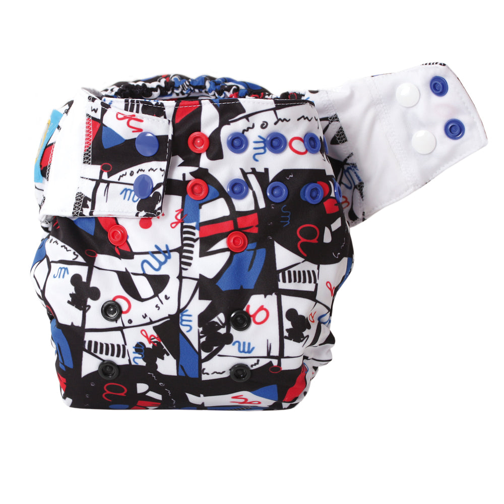 Mommy Mouse - Pocketwindel (One Size) - Pablo (ohne Einlagen)