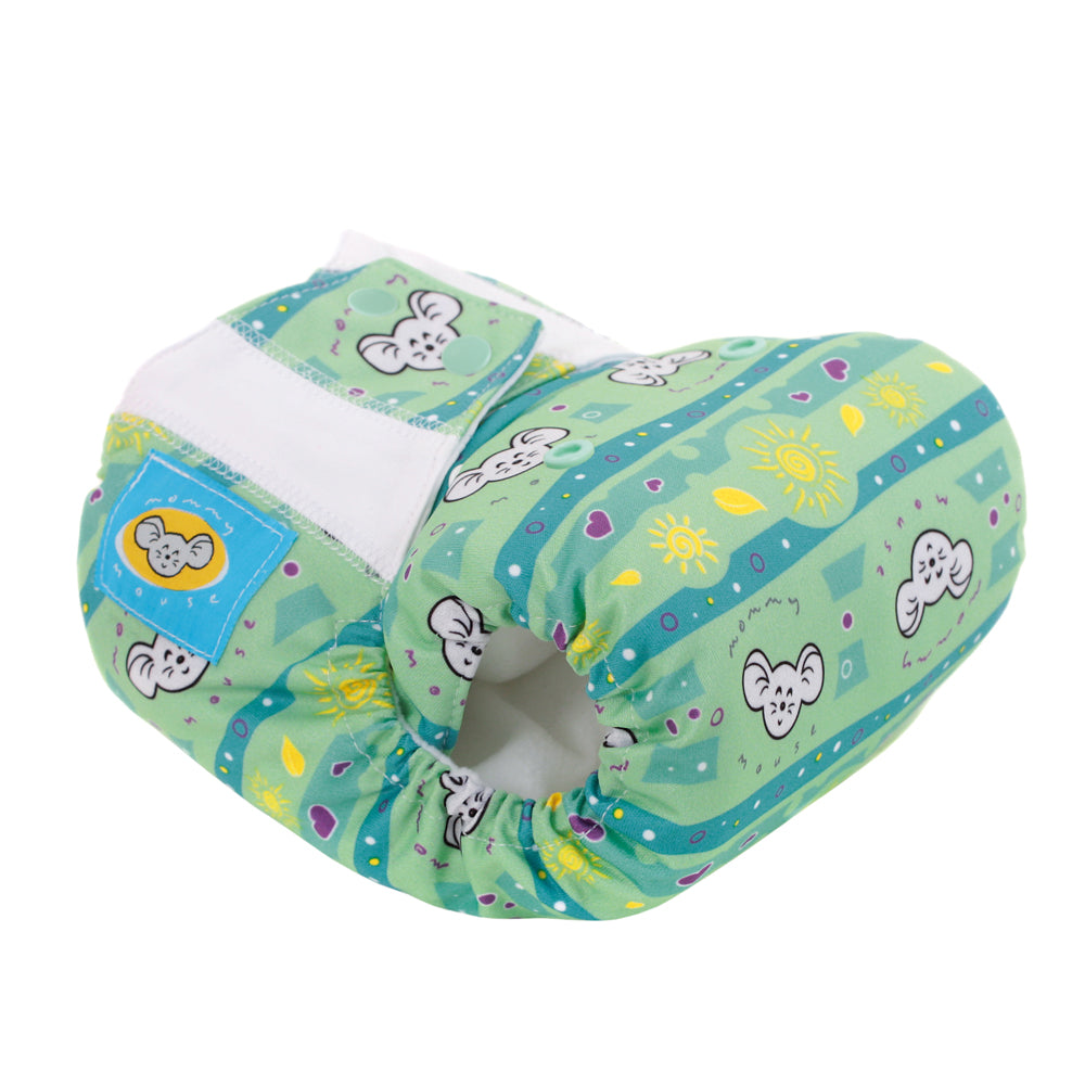 Mommy Mouse - Pocketwindel (One Size) - Sunshine (ohne Einlagen)