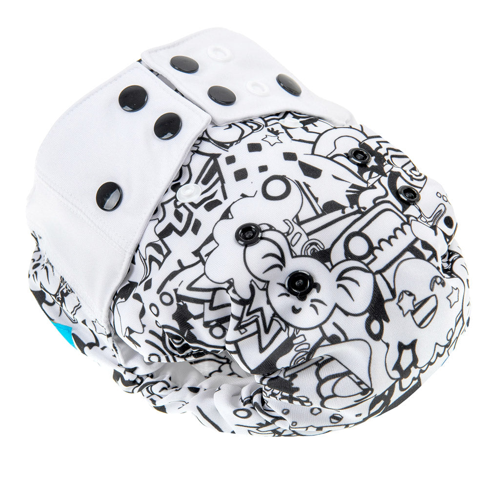 Mommy Mouse - SIO-Überhose (One Size) - Black