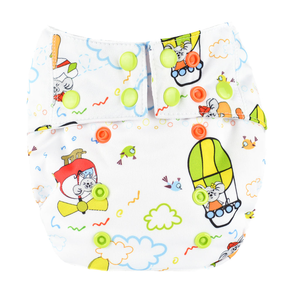 Mommy Mouse SIO-Stoffwindel (Snap in One) One Size - Fly (ohne Einlagen)