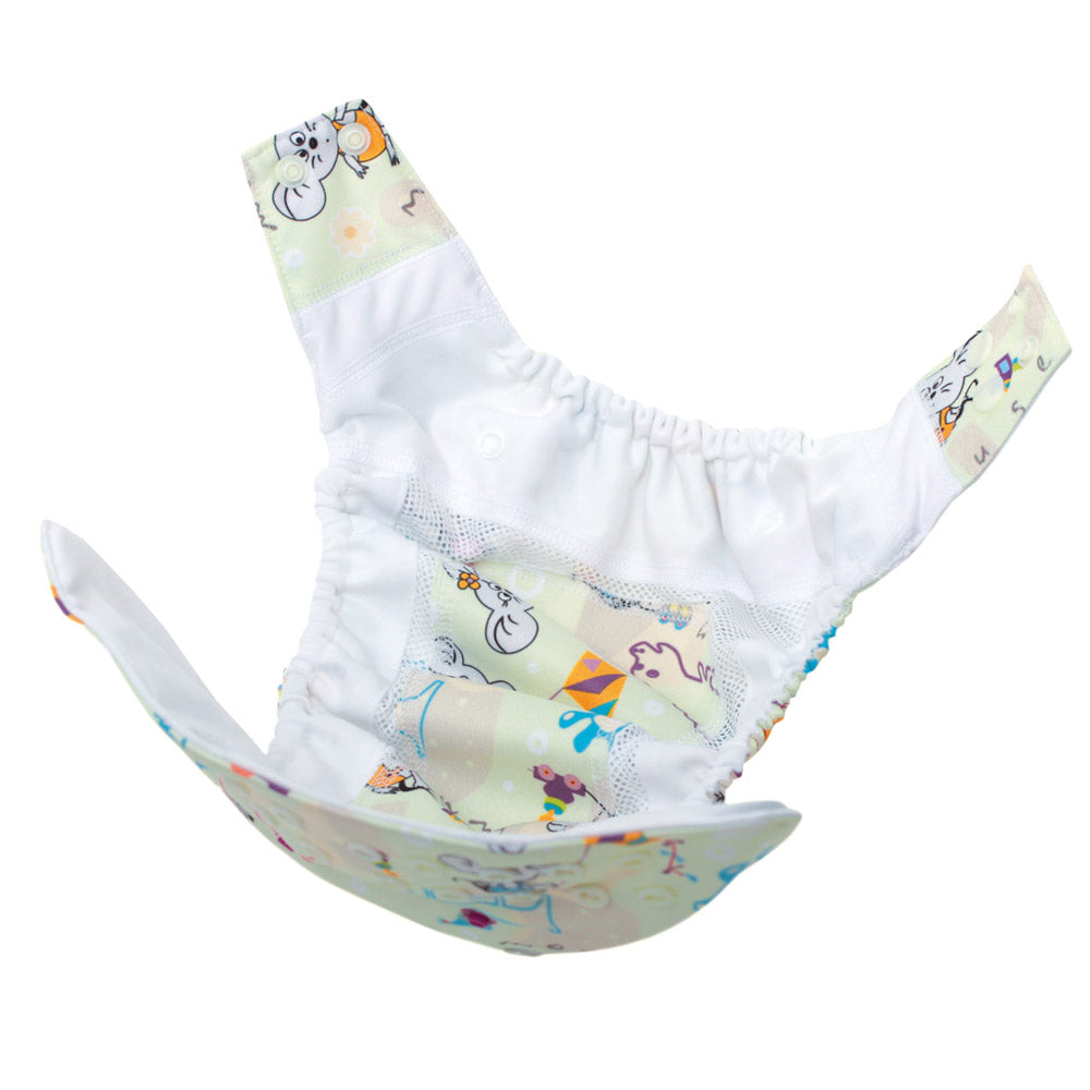 Mommy Mouse SIO-Stoffwindel (Snap in One) One Size - Play (ohne Einlagen)