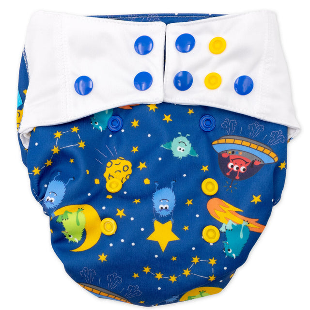 Mommy Mouse SIO-Überhose (Snap in One) - ohne Einlagen - One Size - Monster