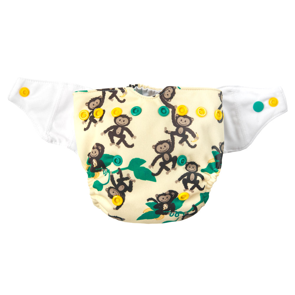 Mommy Mouse - Überhose (Newborn, One Size, XL) - Affen