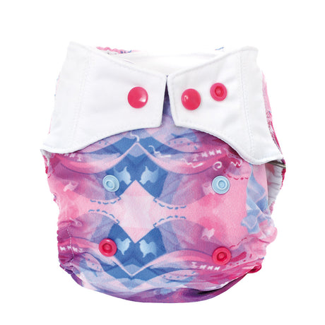 MommyMouse Überhosen (Newborn, One Size, XL) - Aurora - Stoffwindel Überhosen, Prefolds, Windelhose, Windelüberhose, Stoffwindelüberhose (Druckies)