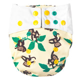 Mommy Mouse - Überhose (Newborn, One Size, XL) - Affen
