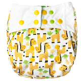 Mommy Mouse Stoffwindel Überhosen - Größen - Newborn, Onesize, XL - Giraffe