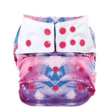 MommyMouse Überhosen (Newborn, One Size, XL) - Aurora - Stoffwindel Überhosen, Prefolds, Windelhose, Windelüberhose, Stoffwindelüberhose (Druckies)