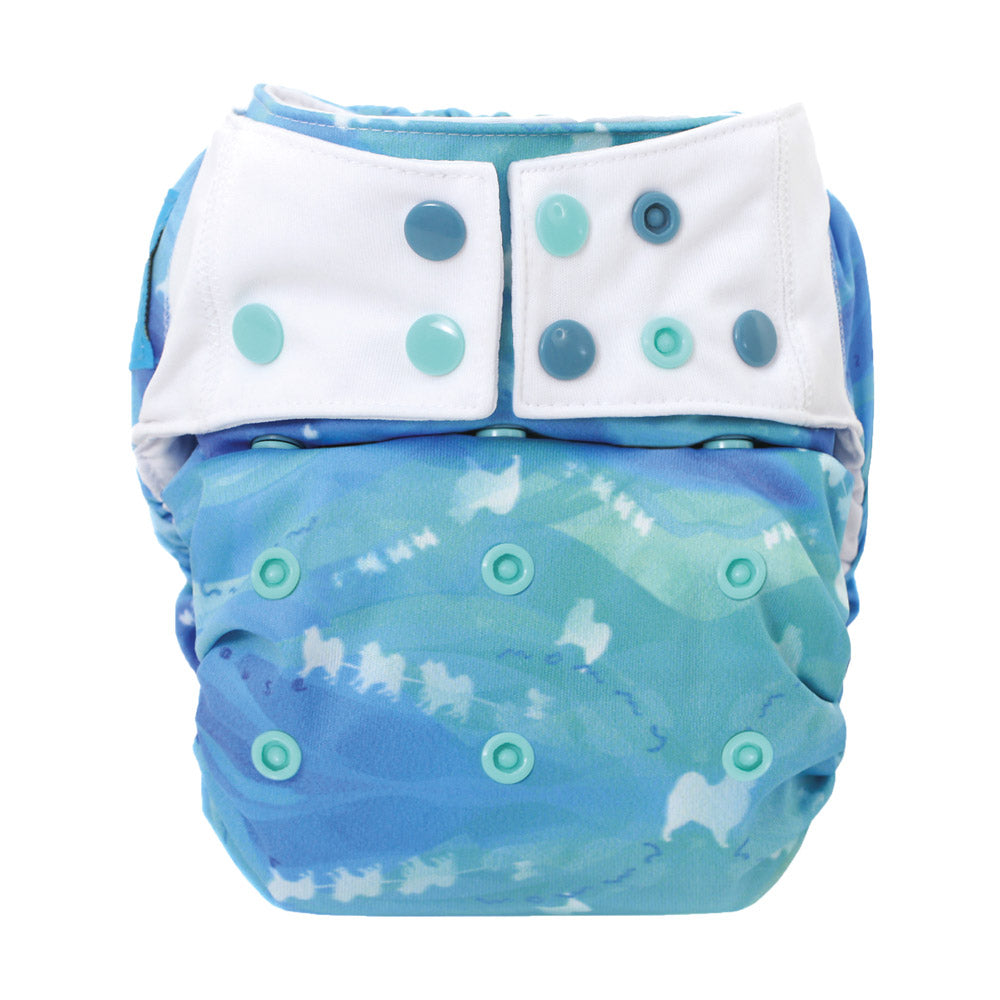 MommyMouse Überhosen (Newborn, One Size, XL) - Balto - Stoffwindel Überhosen, Prefolds, Windelhose, Windelüberhose, Stoffwindelüberhose (Druckies)