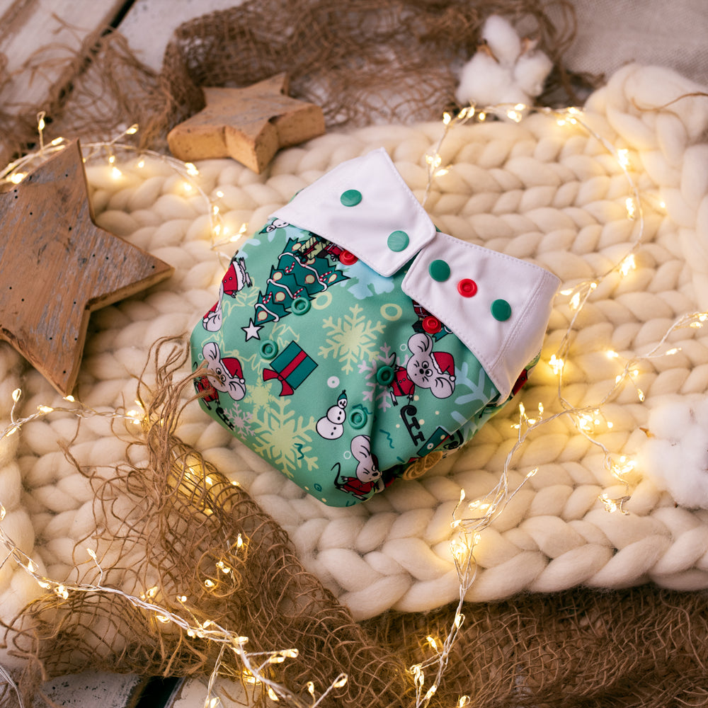 Mommy Mouse - Überhose (One Size) - Christmas