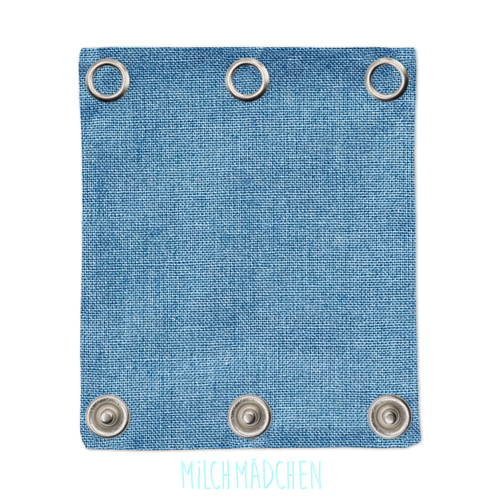 Milchmädchen - Bodyerweiterung (Bodyverlängerung) - Blau - Einzeln (alle Größen)
