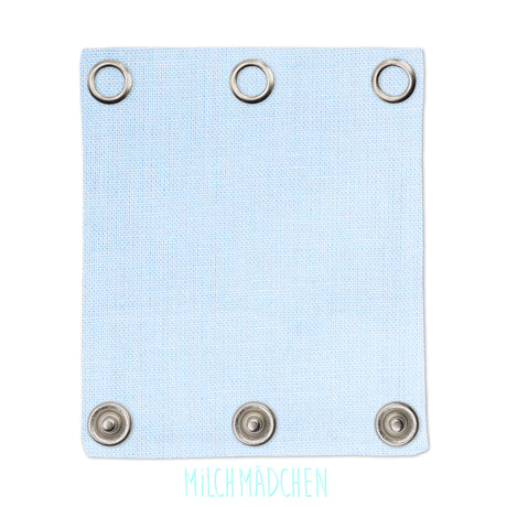 Milchmädchen - Bodyerweiterung (Bodyverlängerung) - Hellblau - Einzeln (alle Größen)