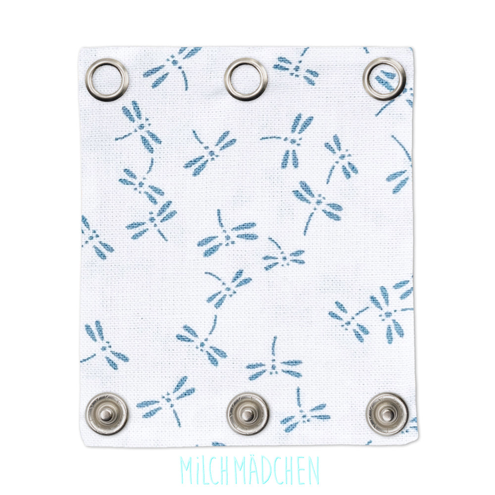 Milchmädchen - Bodyerweiterung (Bodyverlängerung) - Libelle Blau - Einzeln (alle Größen)