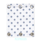 Milchmädchen - Bodyerweiterung (Bodyverlängerung) - Kreise Blau - Einzeln (alle Größen)