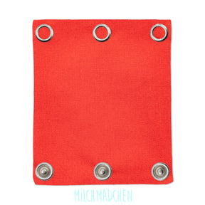 Milchmädchen - Bodyerweiterung (Bodyverlängerung) - Rot - Luxus Qualität, beste Stoffe - 100% Bio-Baumwolle