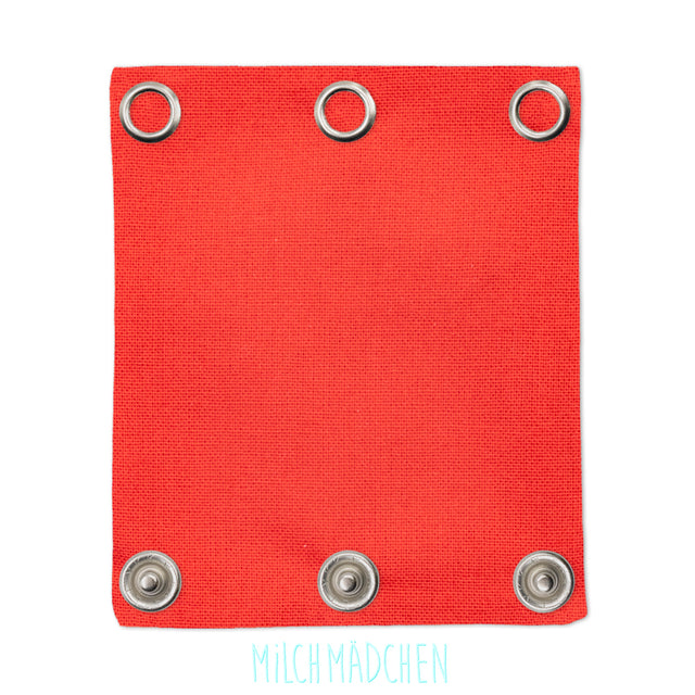 Milchmädchen - Bodyerweiterung (Bodyverlängerung) - Rot - Luxus Qualität, beste Stoffe - 100% Bio-Baumwolle