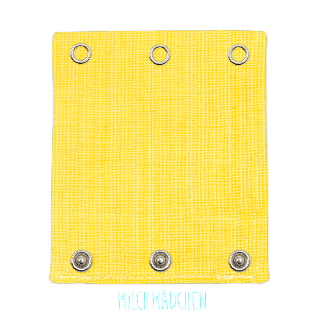 Milchmädchen - Bodyerweiterung (Bodyverlängerung) - Gelb - Luxus Qualität, beste Stoffe - 100% Bio-Baumwolle