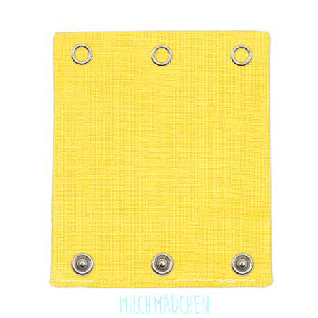 Milchmädchen - Bodyerweiterung (Bodyverlängerung) - Gelb - Luxus Qualität, beste Stoffe - 100% Bio-Baumwolle