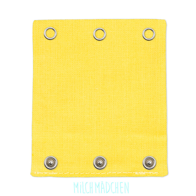 Milchmädchen - Bodyerweiterung (Bodyverlängerung) - Gelb - Luxus Qualität, beste Stoffe - 100% Bio-Baumwolle