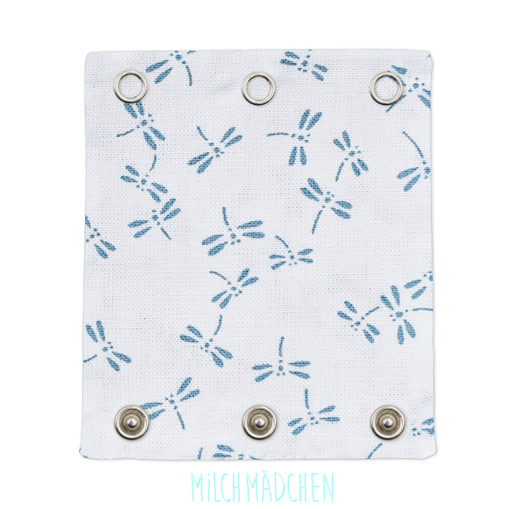 Milchmädchen - Bodyerweiterung (Bodyverlängerung) - Libelle Blau - Einzeln (alle Größen)