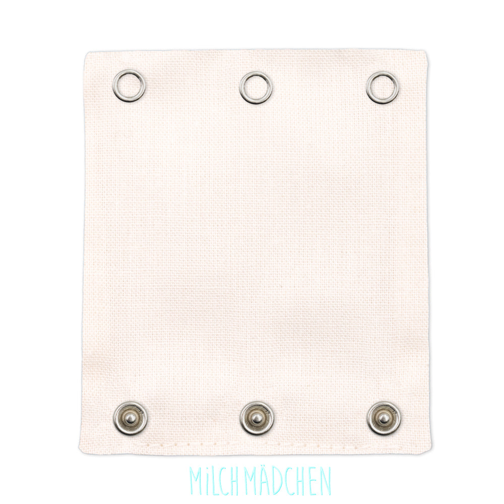 Milchmädchen - Bodyerweiterung (Bodyverlängerung) - Natur - Luxus Qualität, beste Stoffe - 100% Bio-Baumwolle