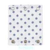 Milchmädchen - Bodyerweiterung (Bodyverlängerung) - Kreise Blau - Einzeln (alle Größen)