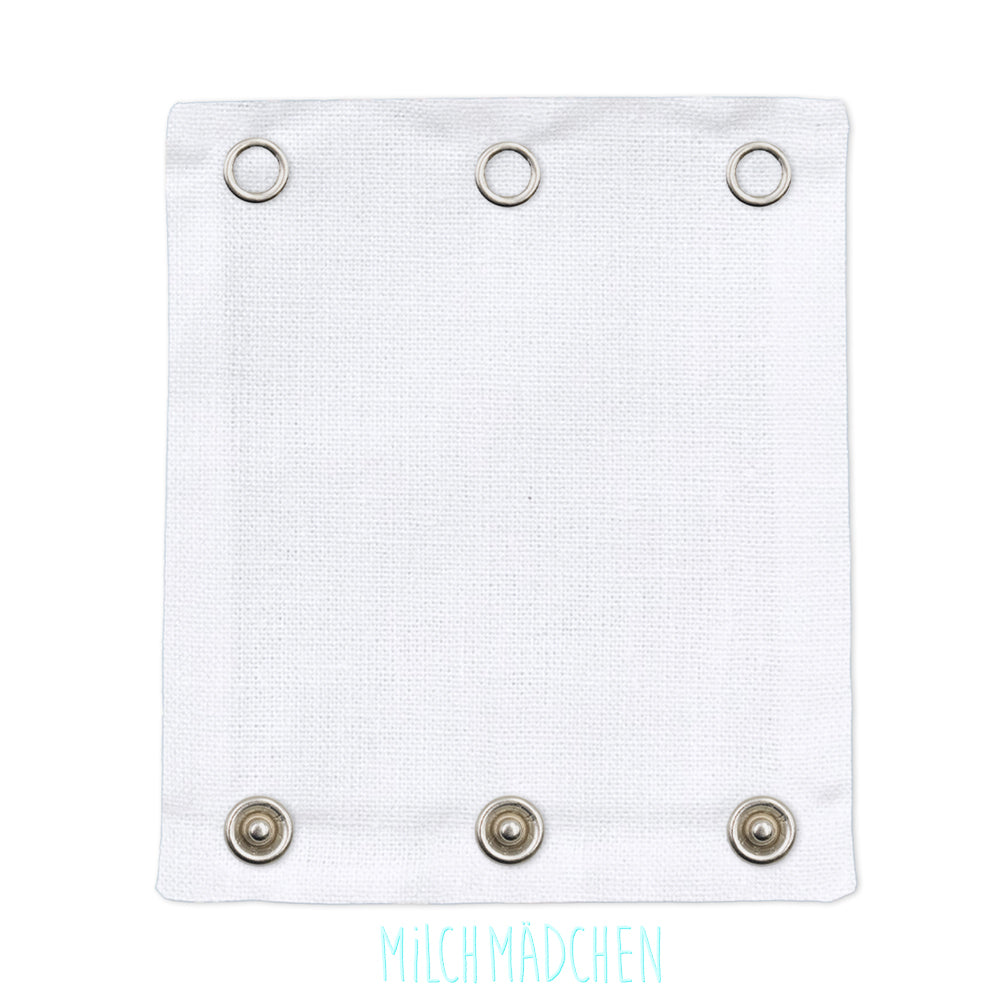 Milchmädchen - Bodyerweiterung (Bodyverlängerung) - Weiß - Einzeln (alle Größen)