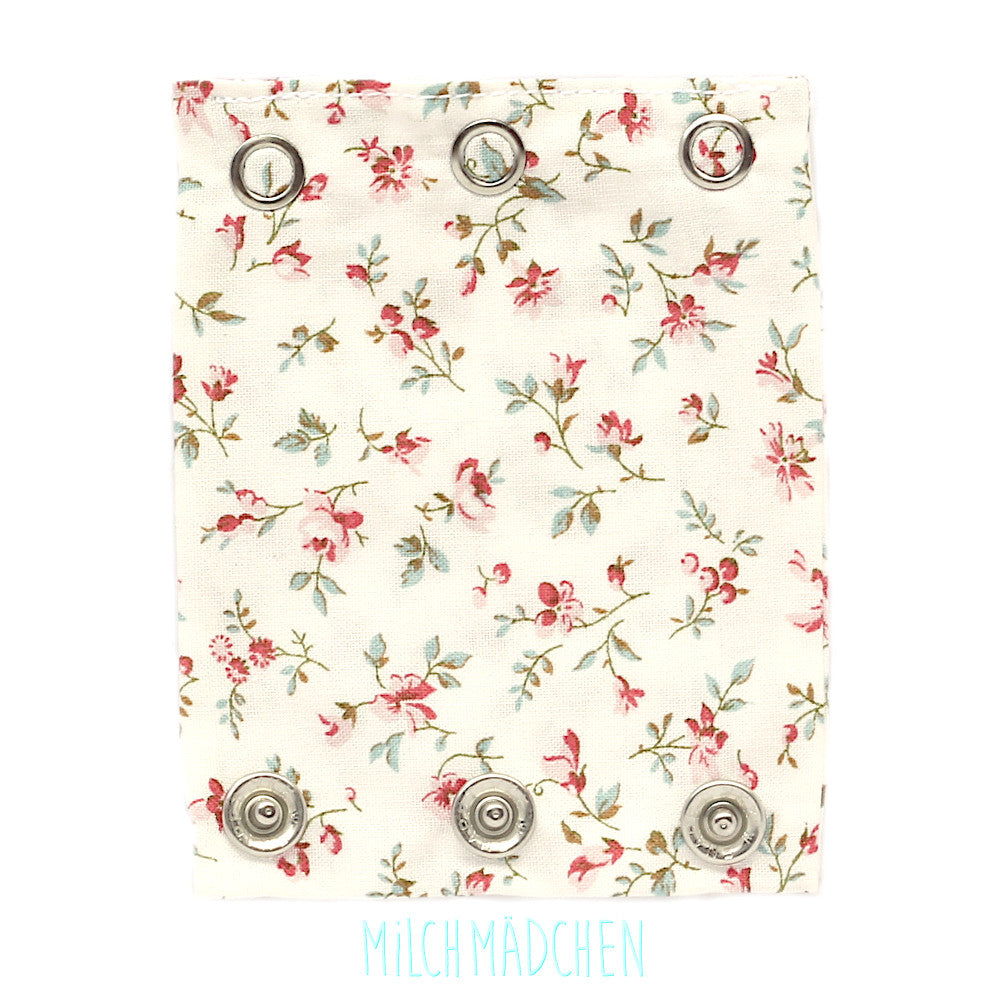 Milchmädchen - Bodyerweiterung (Bodyverlängerung) - Blumen Bunt - Einzeln (alle Größen)