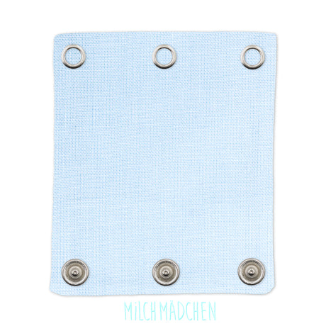 Milchmädchen - Bodyerweiterung (Bodyverlängerung) - Hellblau - Einzeln (alle Größen)