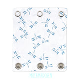 Milchmädchen - Bodyerweiterung (Bodyverlängerung) - Libelle (Blau) - viele Farben und Designs