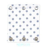 Milchmädchen - reginale Bodyerweiterung (Bodyverlängerung) - Kreise (Blau) - Handmade