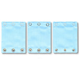 Milchmädchen - Bodyerweiterung/-verlängerung  -  in tollen Designs - 3 Stück in 3 Druckknopfgrößen