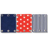 Milchmädchen - Bodyerweiterung/-verlängerung  -  in tollen Designs - 3 Stück in 3 Druckknopfgrößen