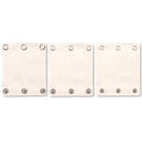 Milchmädchen - Bodyerweiterung/-verlängerung  -  in tollen Designs - 3 Stück in 3 Druckknopfgrößen