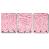 Milchmädchen - Bodyerweiterung/-verlängerung  -  in tollen Designs - 3 Stück in 3 Druckknopfgrößen