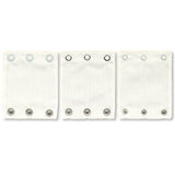 Milchmädchen - Bodyerweiterung/-verlängerung  -  in tollen Designs - 3 Stück in 3 Druckknopfgrößen