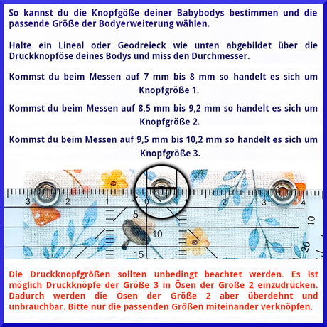Milchmädchen - Bodyerweiterung (Bodyverlängerung) - Natur - Einzeln (alle Größen)