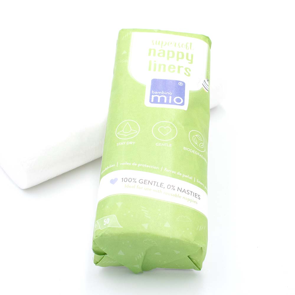 Bambino Mio - supersoft MioLiners (Windelvlies) - 50 &100 Stück pro Rolle. Die Revolution des Windelvlies.