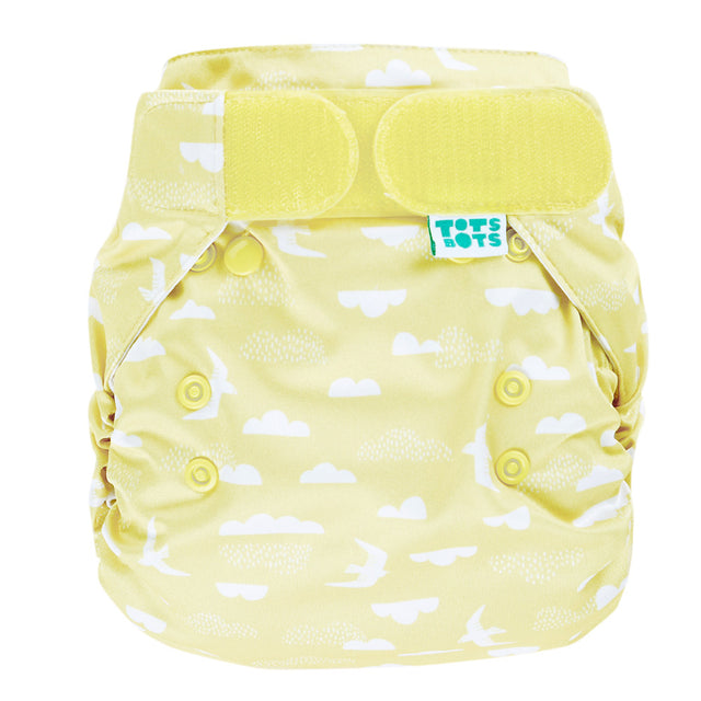 TotsBots Bamboozle Wrap - PeeNut - Überhose - Natures Rainbow  Kollektion - Above The Clouds