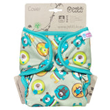 Petit Lulu - Überhose (Prefold) - One Size (5-16 kg) - mit Fleece-Laschen