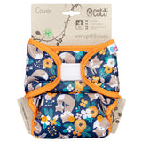 Petit Lulu - Überhose (Prefold) - One Size (5-16 kg) - mit Fleece-Laschen