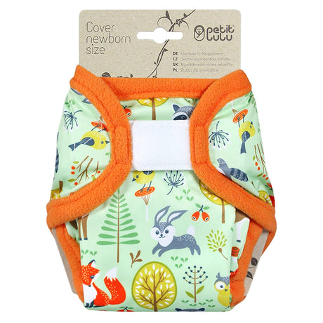 Petit Lulu - Überhosen für Neugeborene (Newborn 2-6 kg) - mit Klettverschluss - ohne Laschen