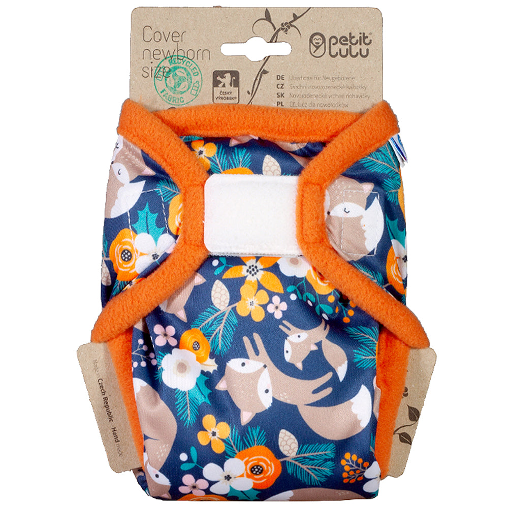 Petit Lulu - Überhosen für Neugeborene (Newborn 2-6 kg) - mit Klettverschluss - ohne Laschen