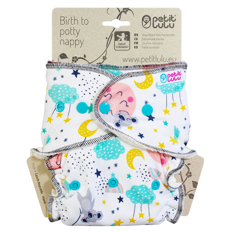 Petit Lulu - Höschenwindel "Classic" - One Size (5-16 kg) mit Einlage & Fleece