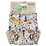 Petit Lulu - Höschenwindel "Fluffy Organic" - One Size (4-15 kg) mit langer Saugeinlage